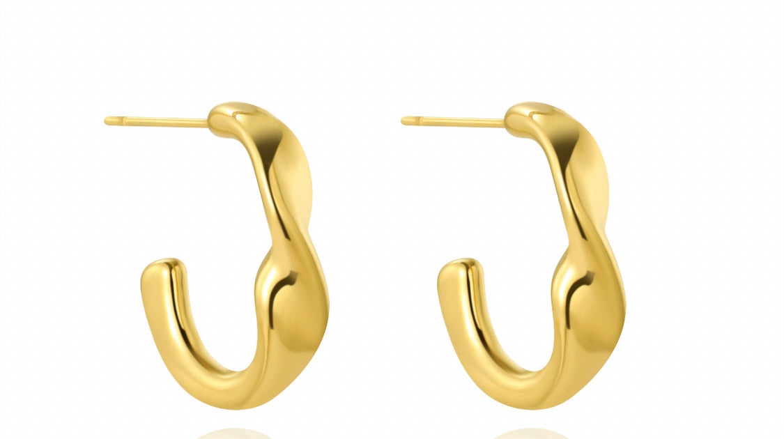 Earrings - Chunky Hoops