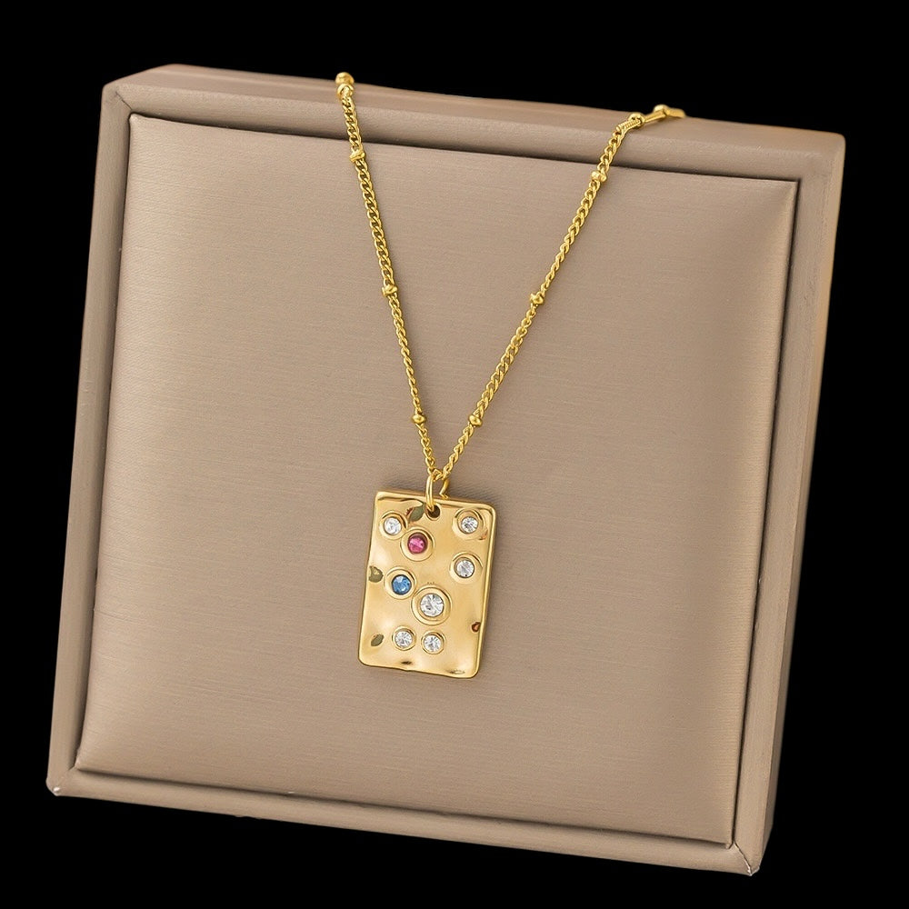 Necklace - Gold Sparkle