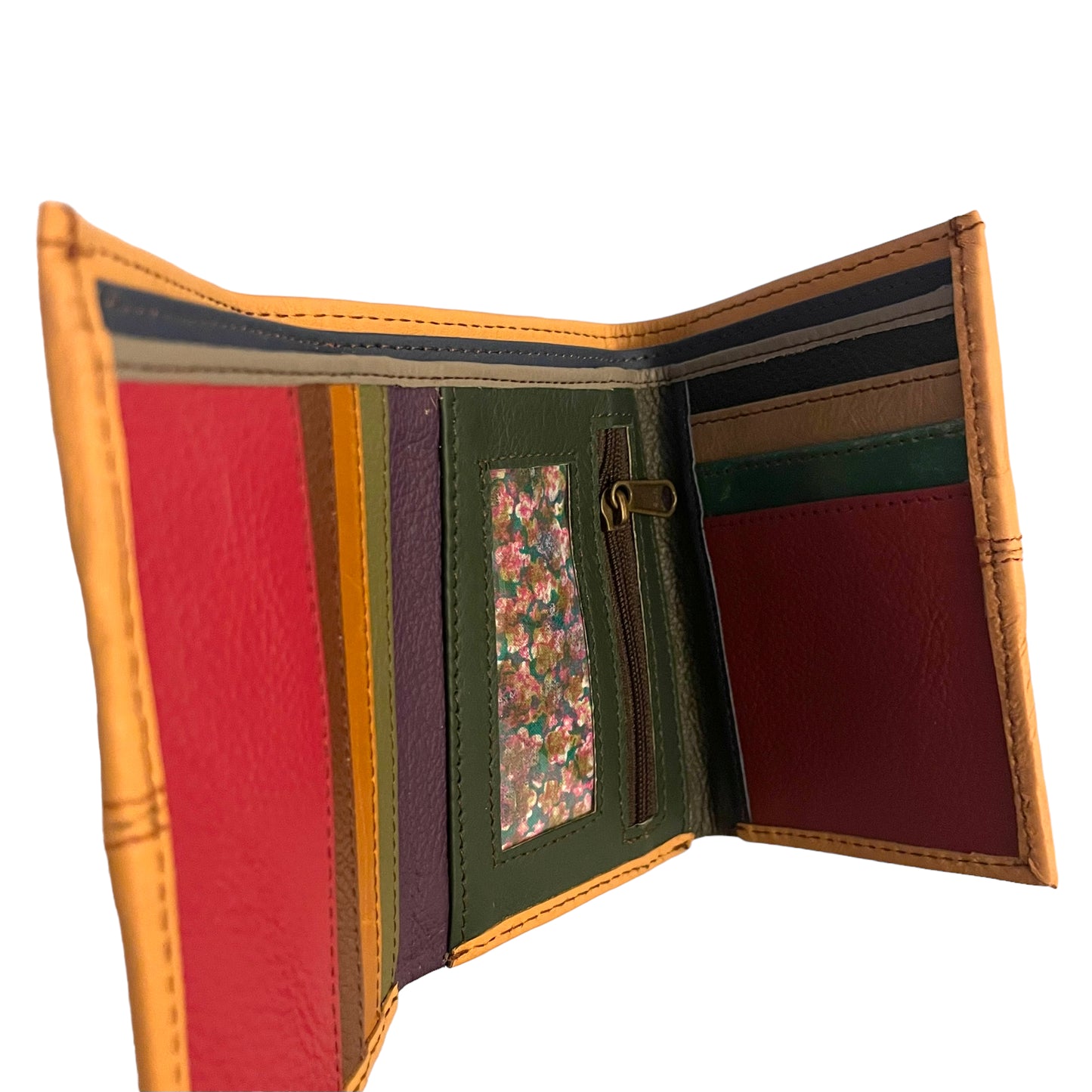 Amber Wallet Purse - Yellow
