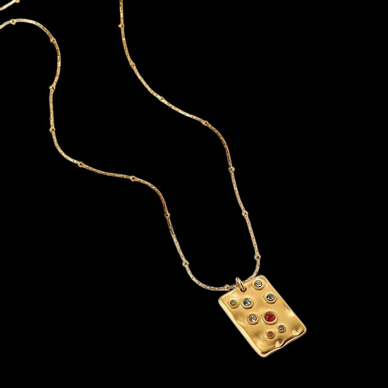 Necklace - Gold Sparkle