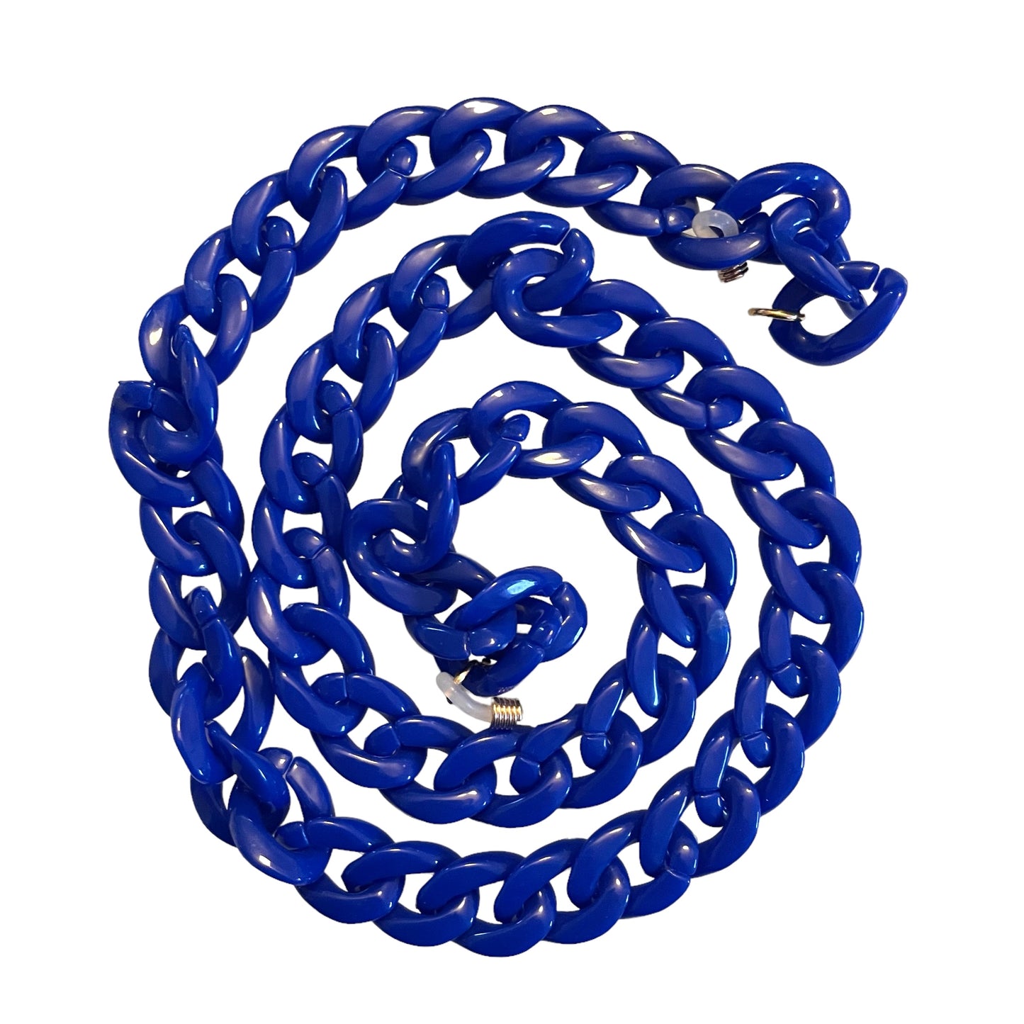 Layla - Recycled Plastic Glasses / Sunglasses Chain Navy Blue