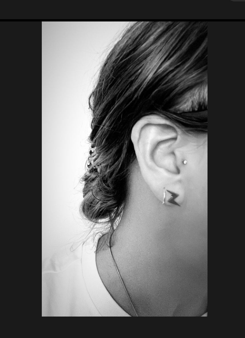 Earrings - Lightning Bolt