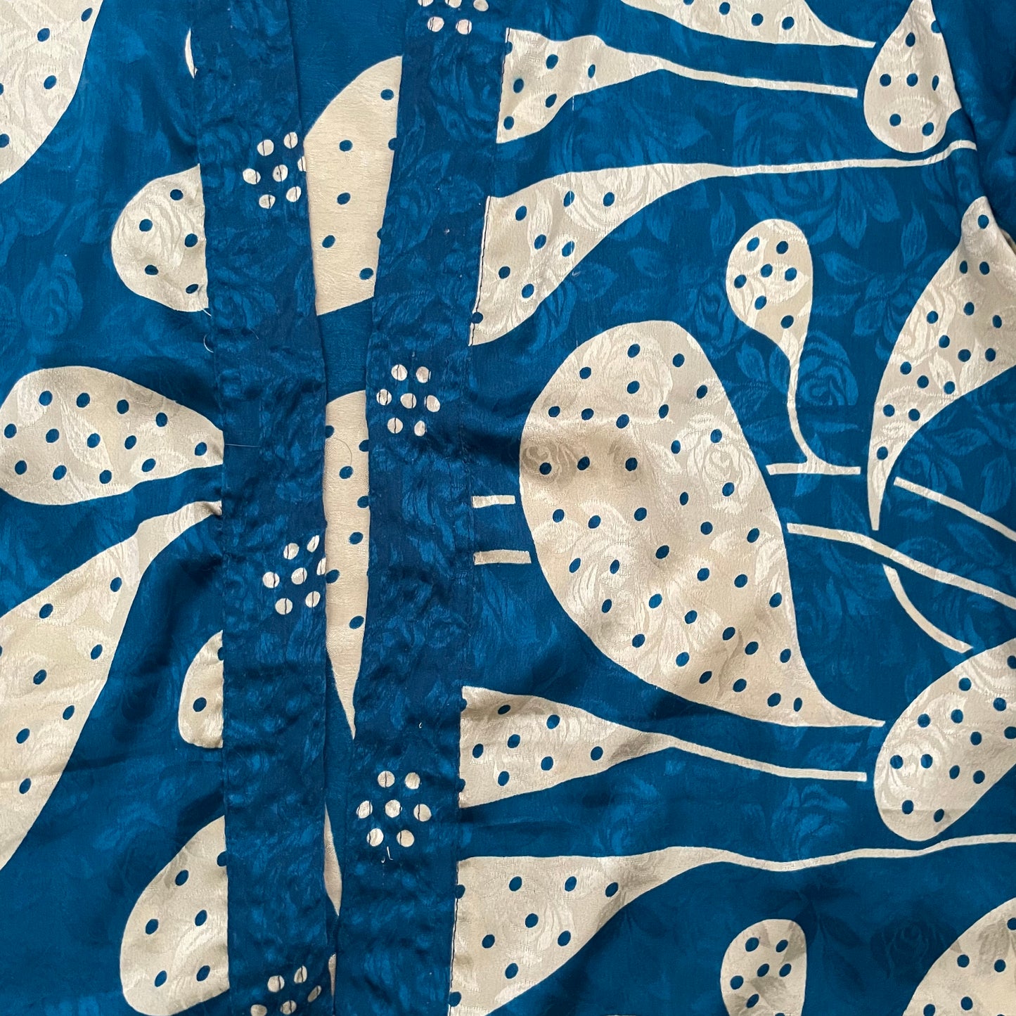 Short Recycled Silk - Kimono
