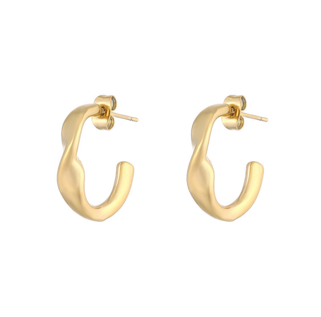 Earrings - Chunky Hoops