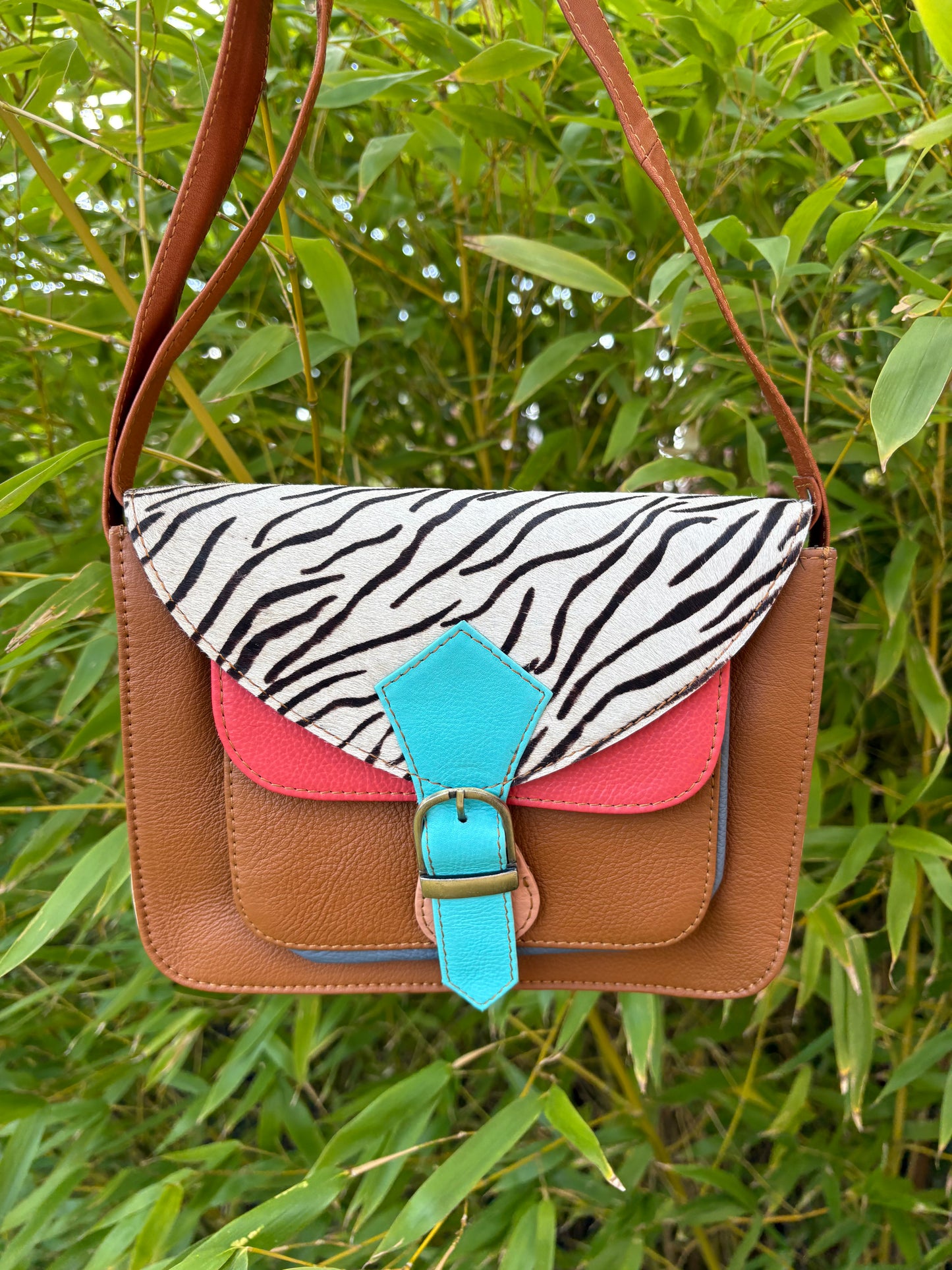 Fern Zebra - Brown