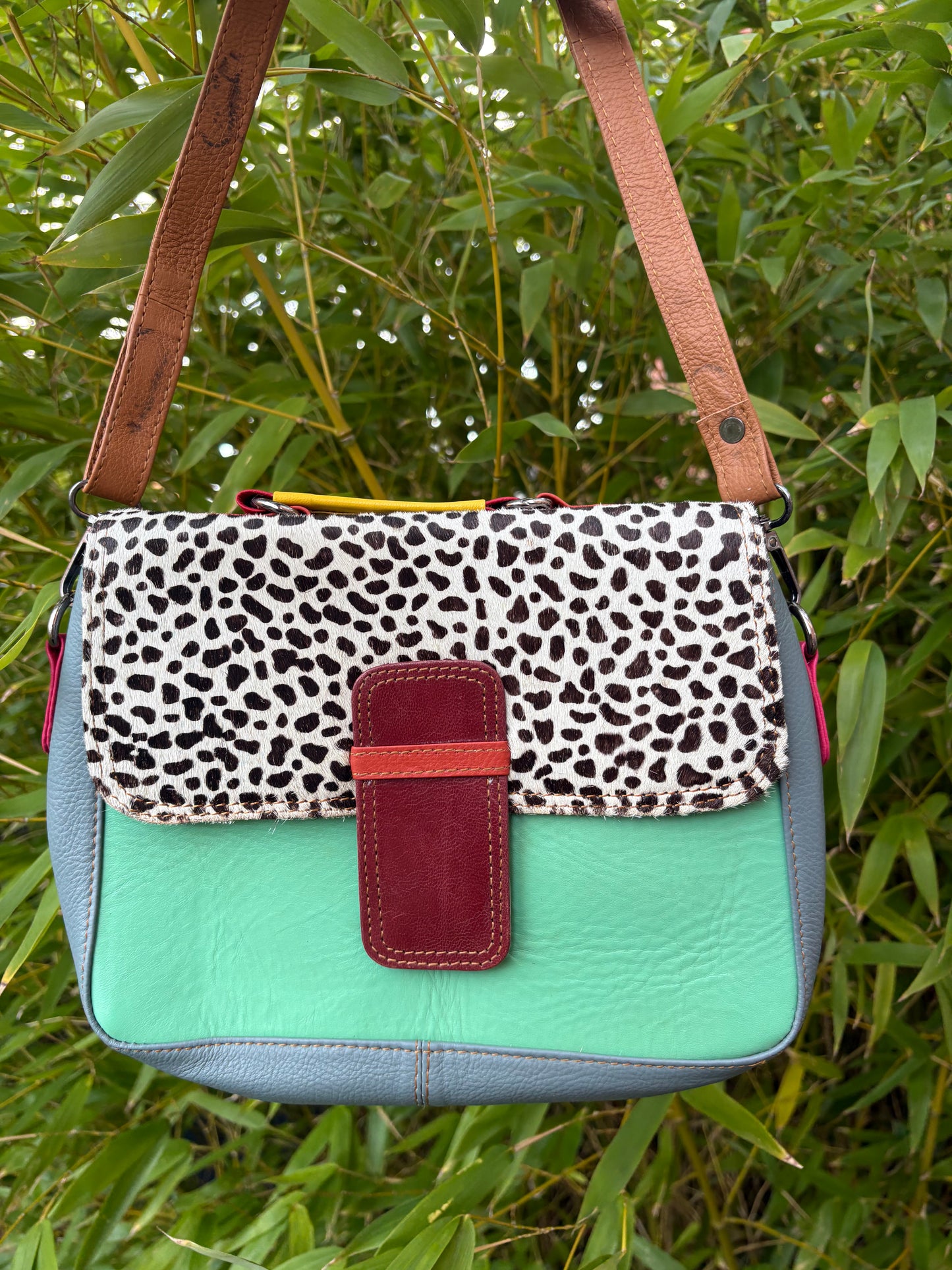 Cassie - Spotty Blue Print