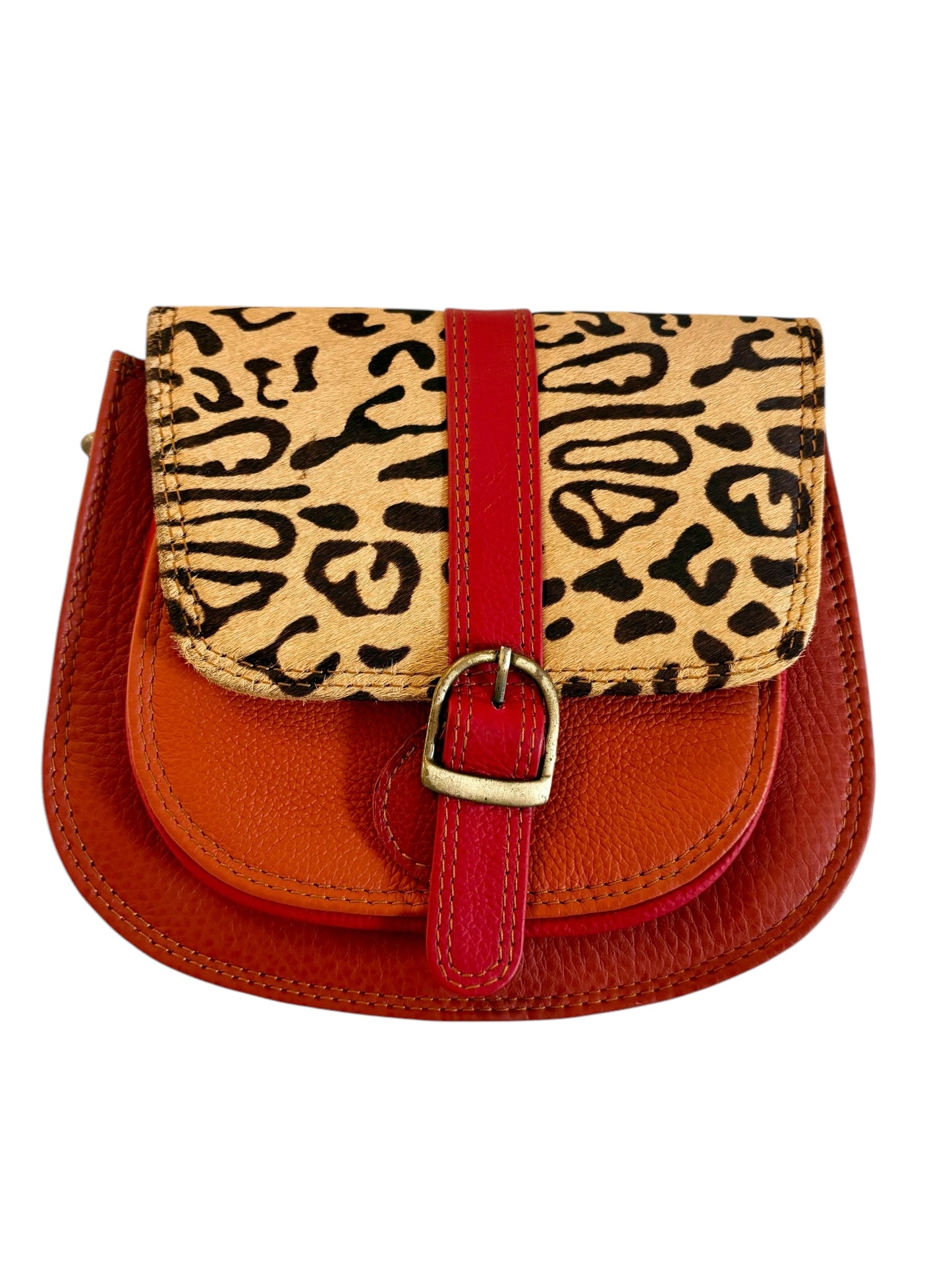 Mina Leopard - Orange