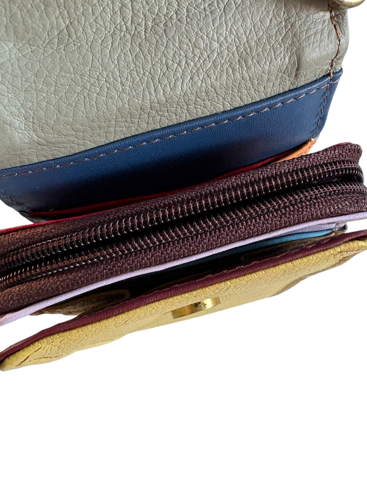 Phoebe - Recycled leather Phone Bag