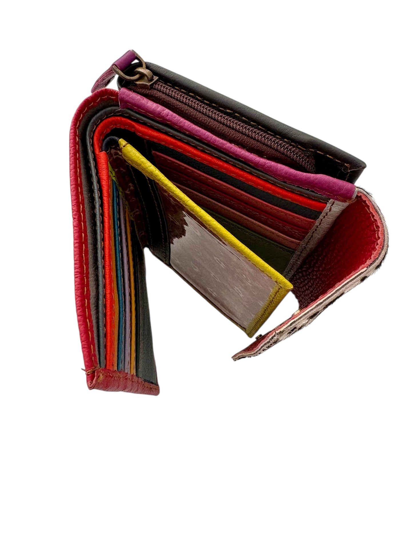 Lucia Purse - Red Geo Print