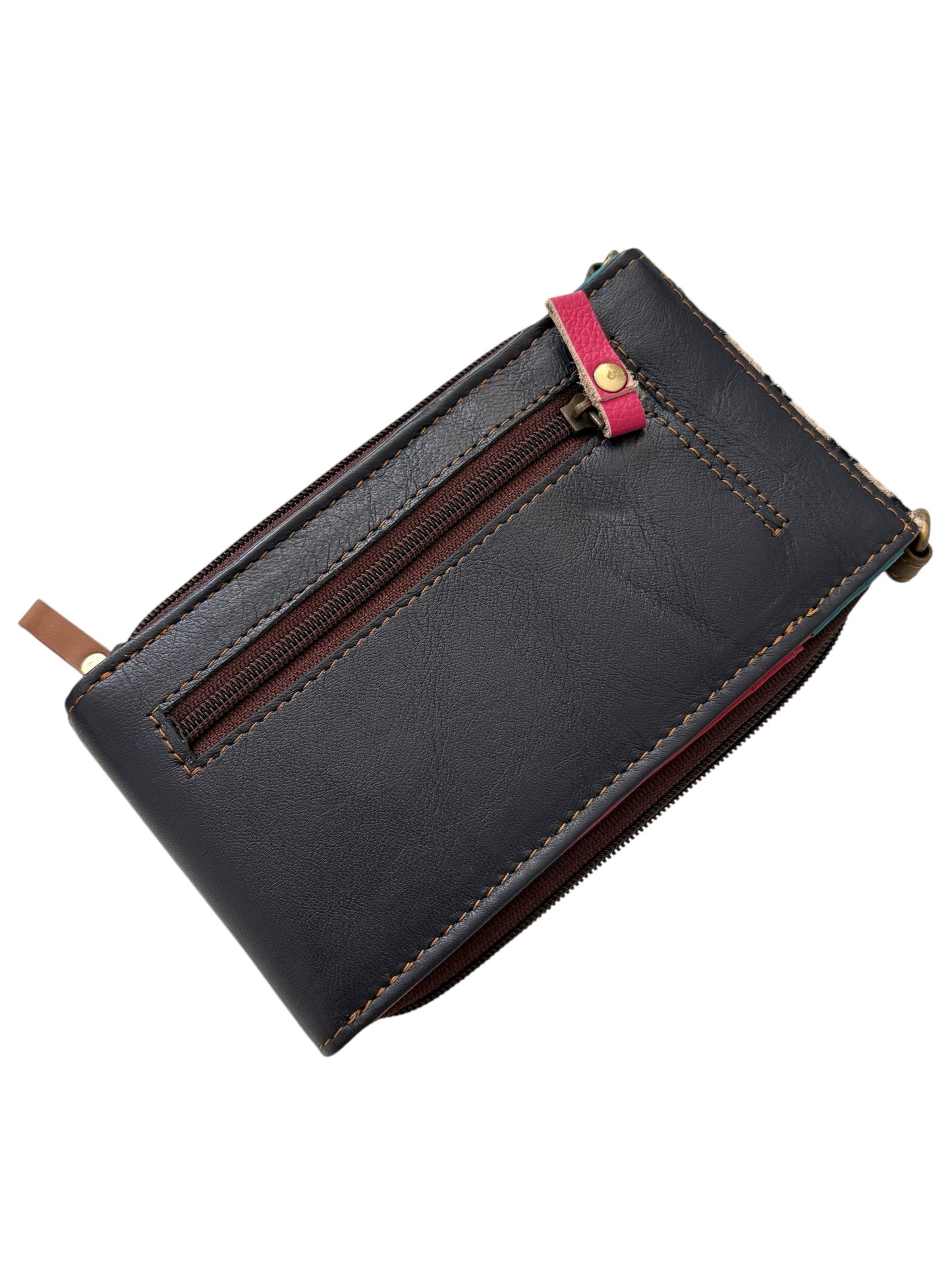 Phoebe - Recycled leather Phone Bag