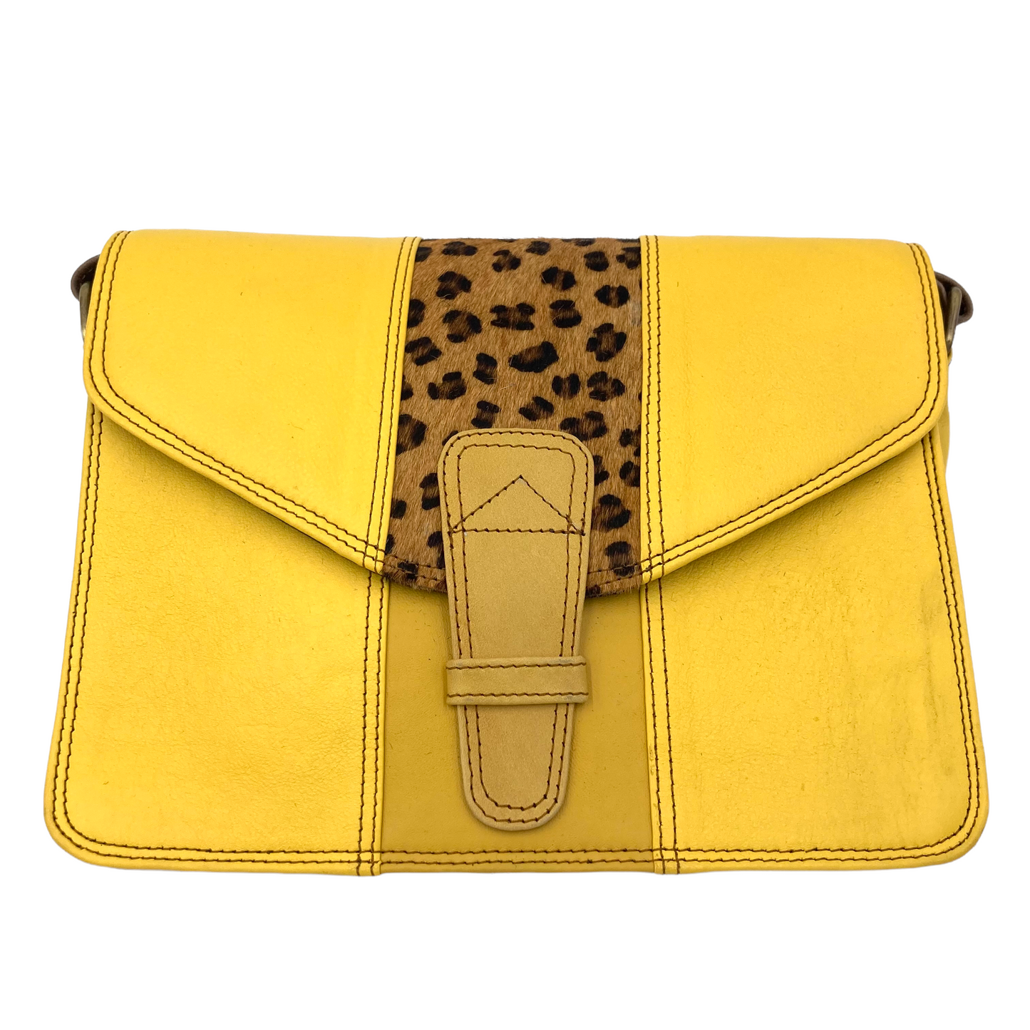 Mica Leopard Print - Yellow