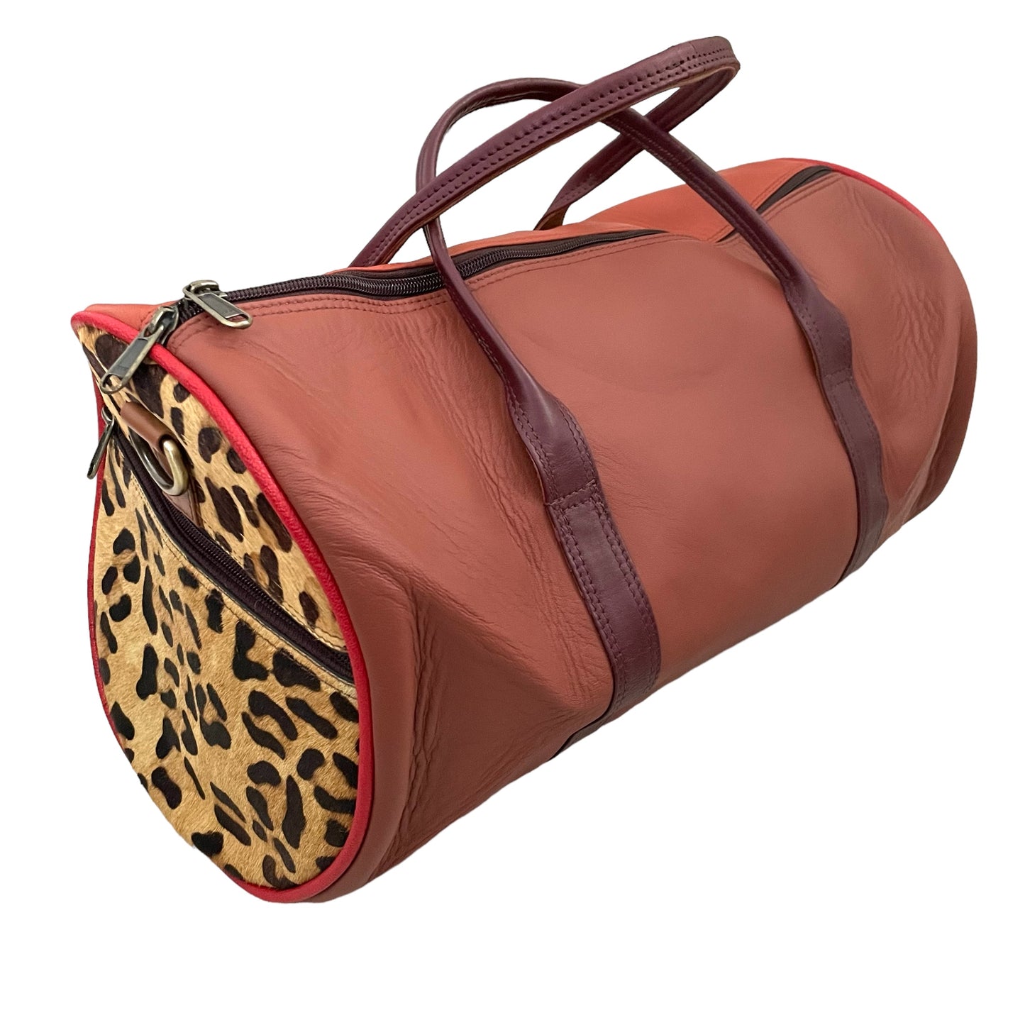Gina Gym Bag - Leopard