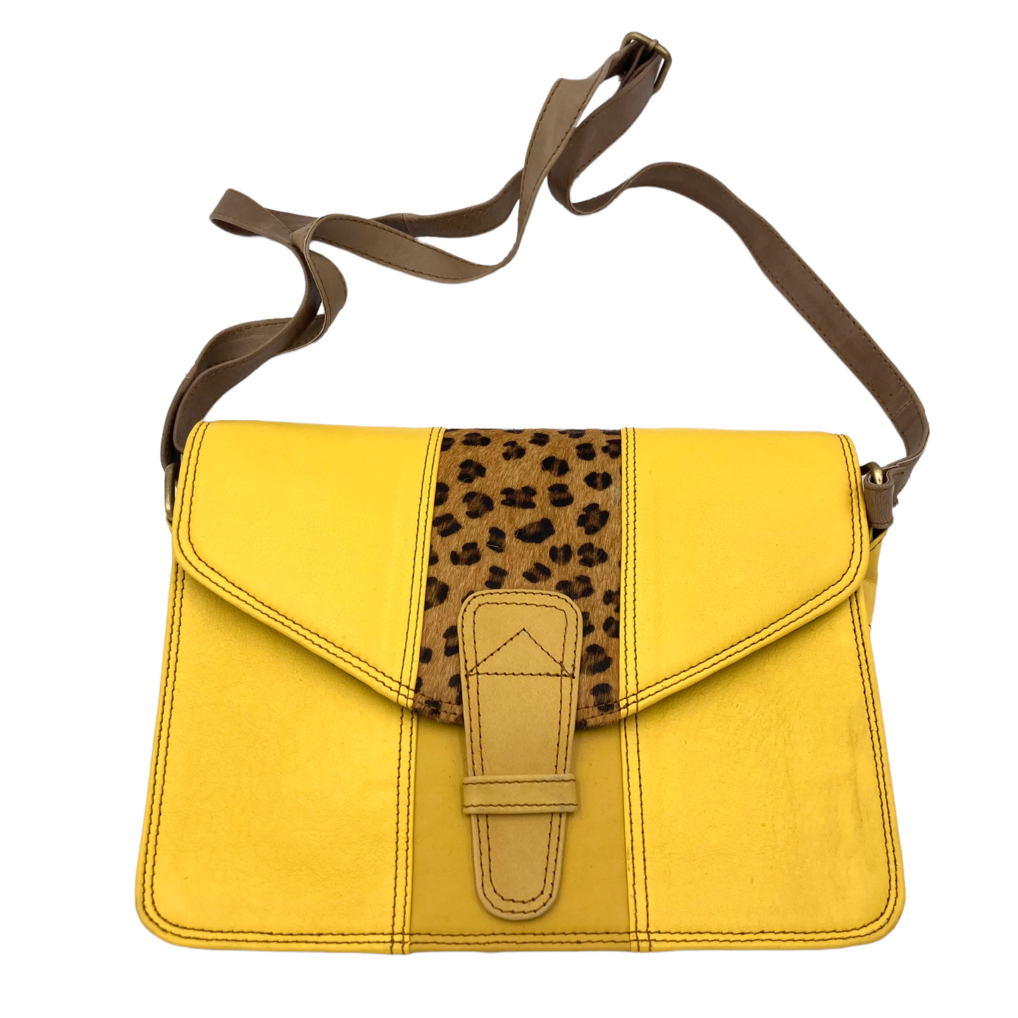 Mica Leopard Print - Yellow