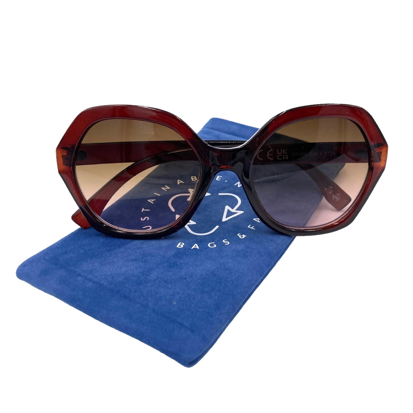 Recycled Plastic Sunglasses - Bea Brown