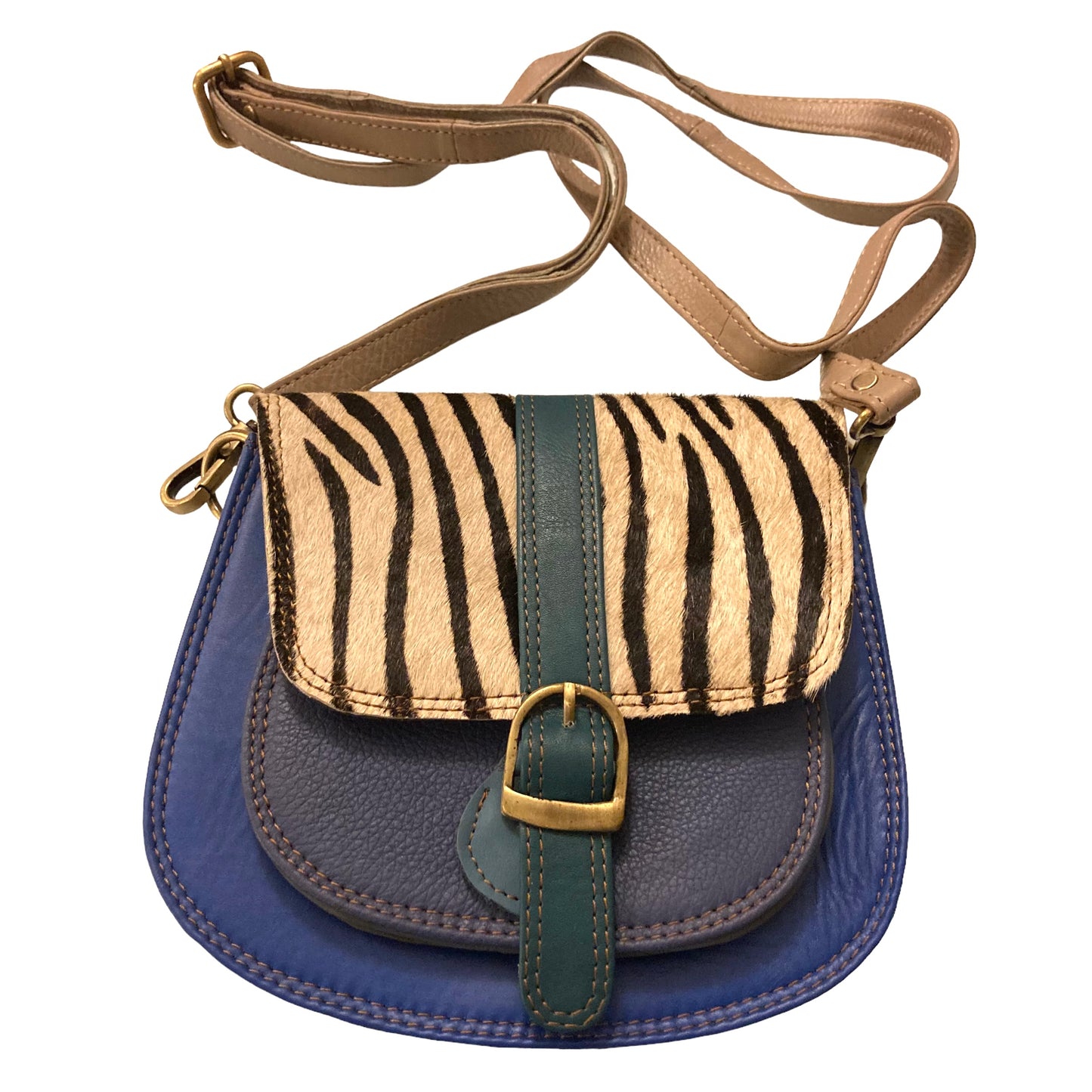 Mina Zebra - Blue
