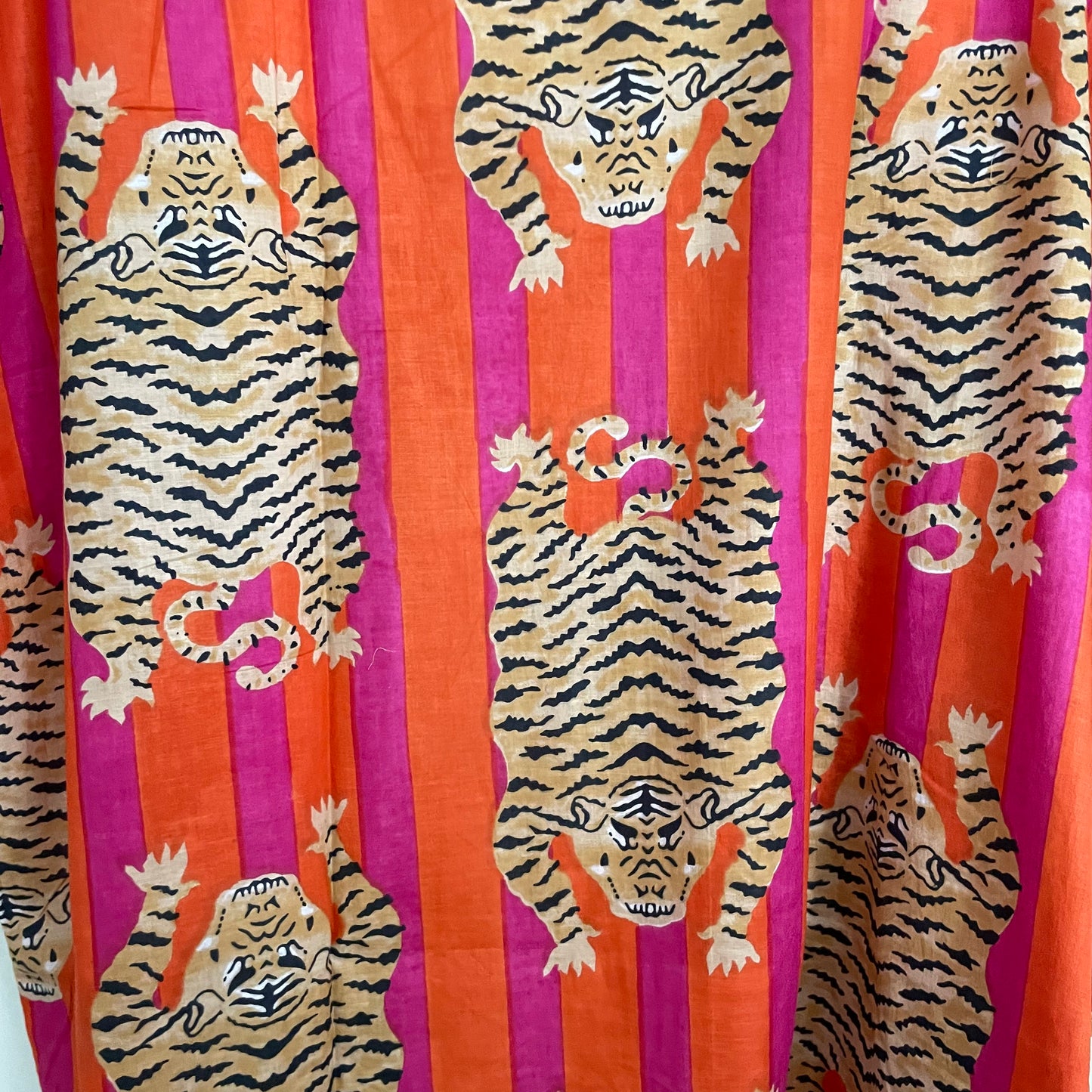 Cotton  Kimono - Pink Tiger BACK IN STOCK