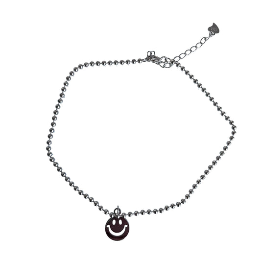 Silver Smile -  Anklet