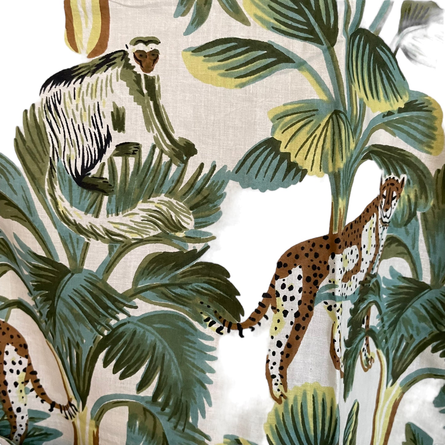 Cotton Kimono - Jungle  Leopard