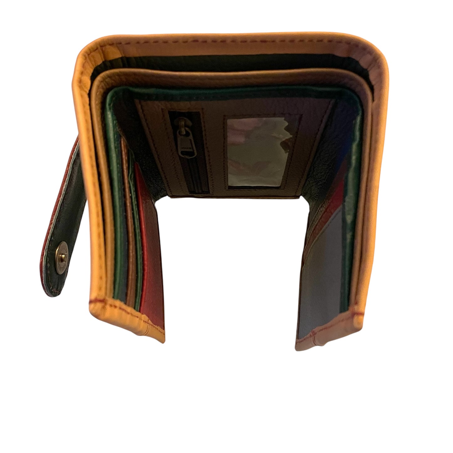 Amber Wallet  Purse  - Yellow Spot