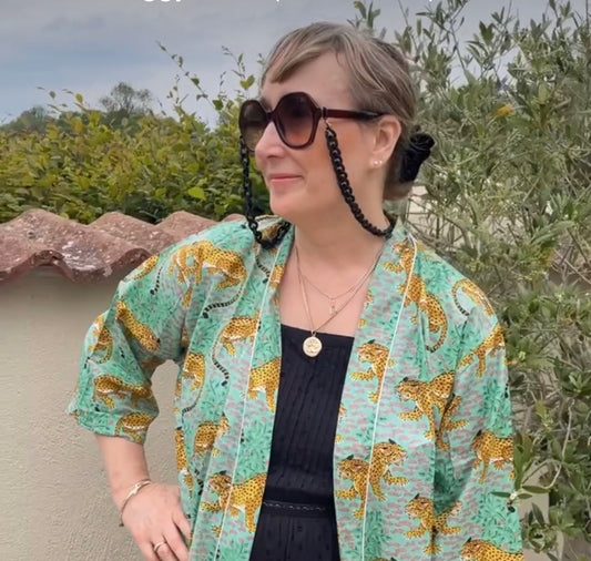 Recycled Plastic Sunglasses - Bea  Brown