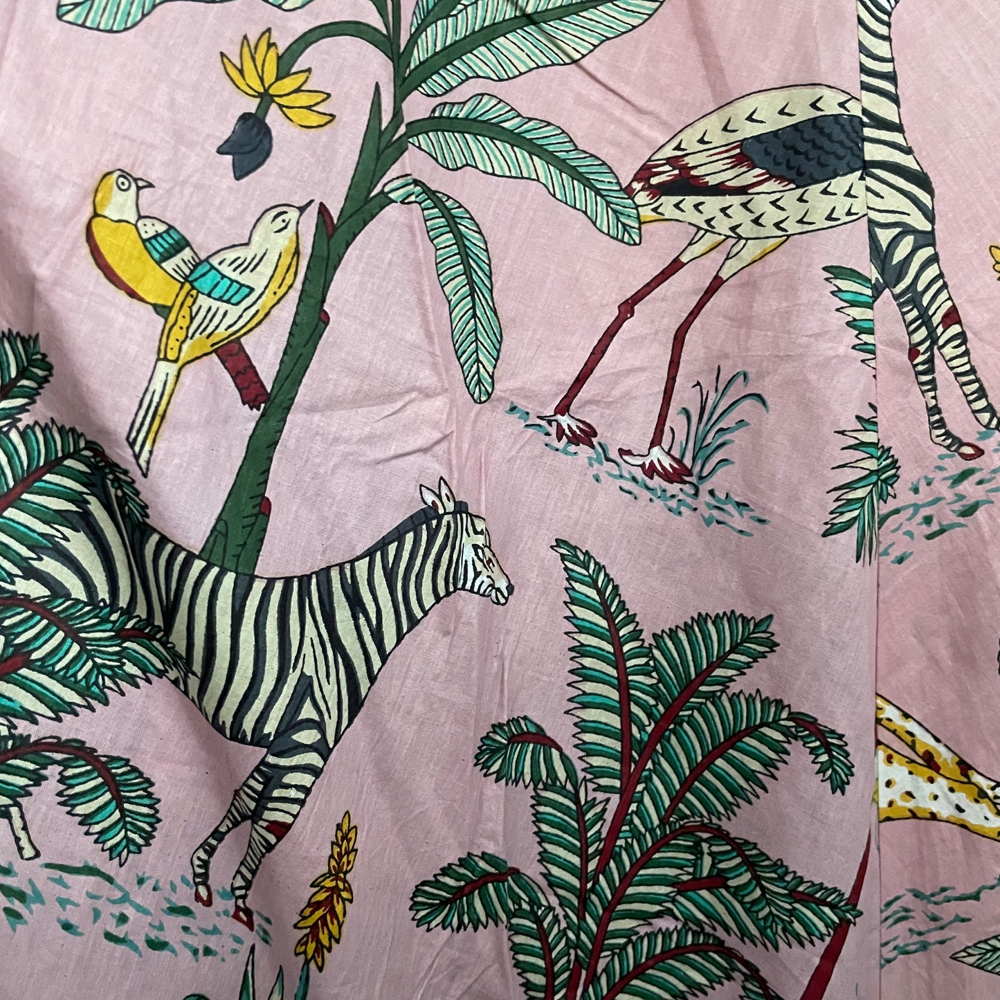 Cotton Dress Pink Jungle size 14-18