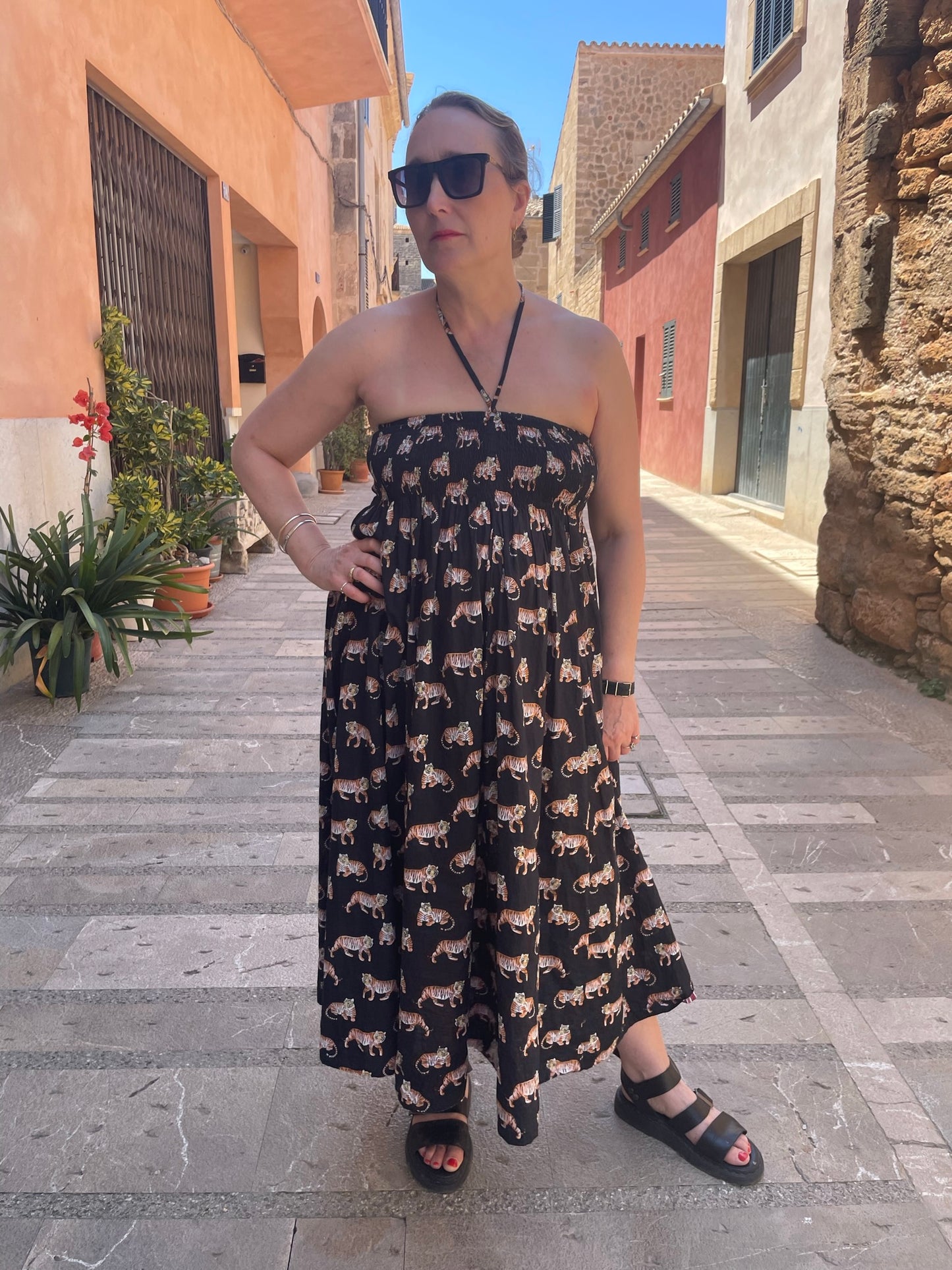 Black Tiger Skirt & Dress -  Size 10-18