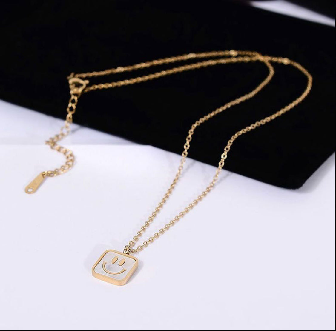Necklace - Smile face
