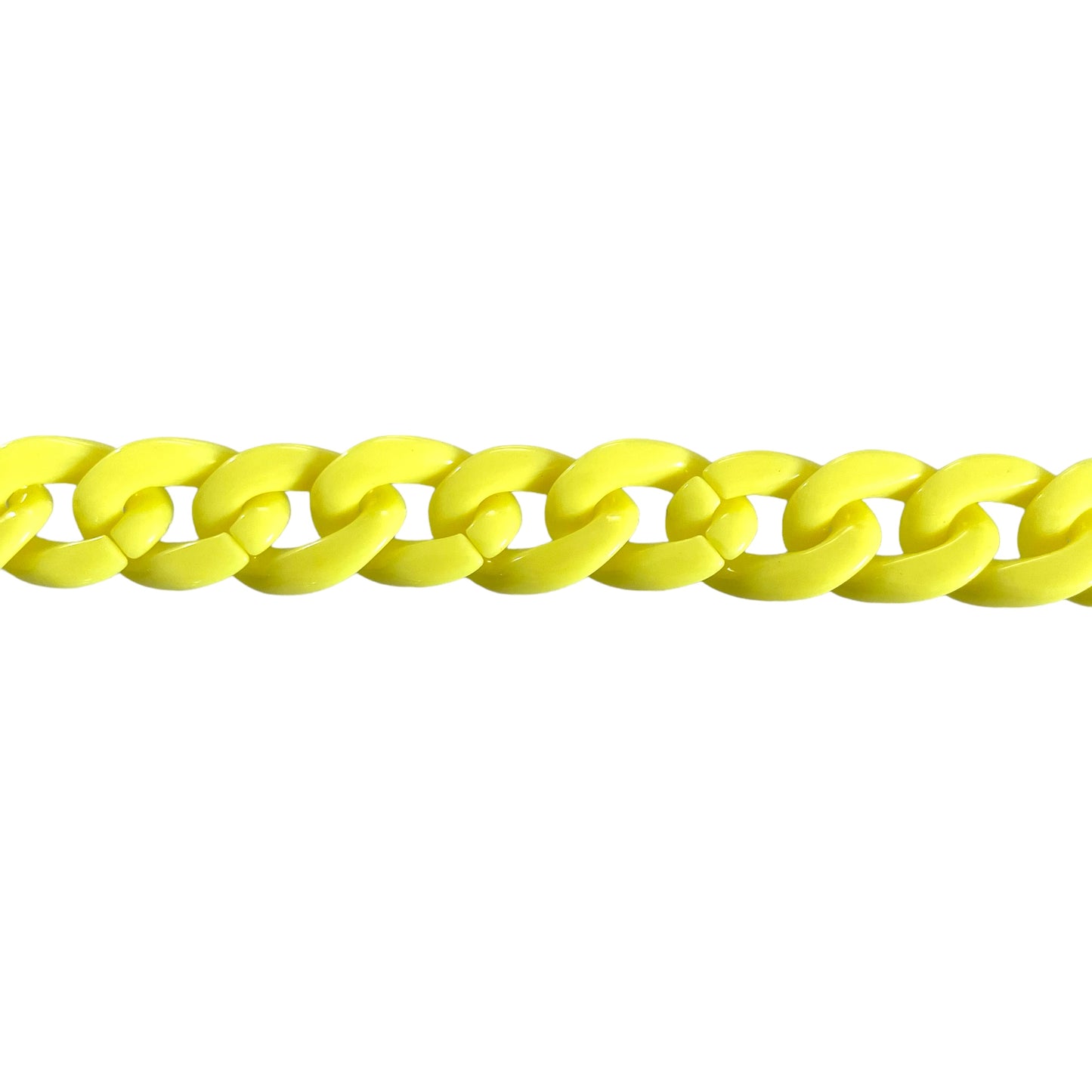 Layla - Recycled Plastic Glasses / Sunglasses Chain - Yellow