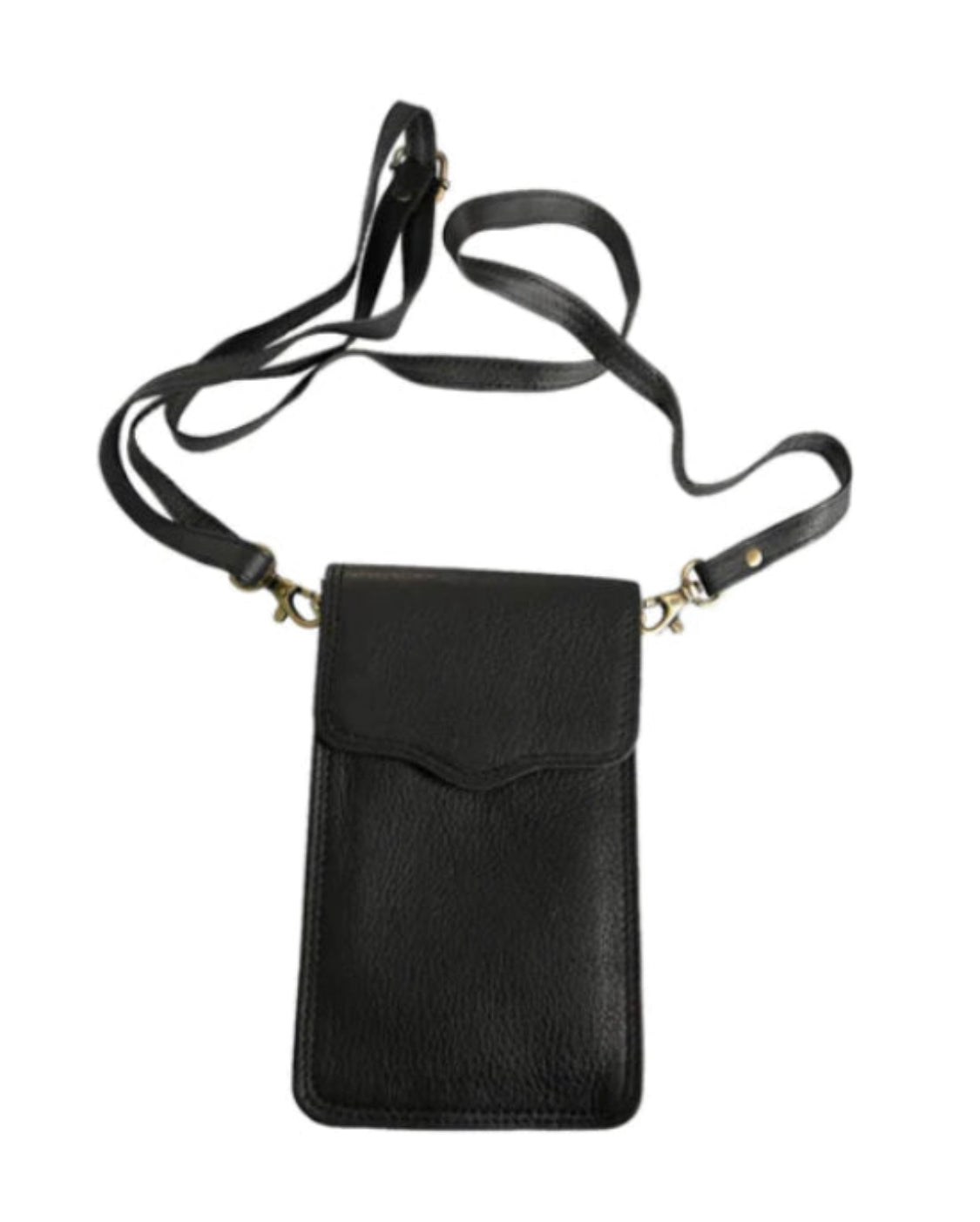 Callie Recycled leather Phone Bag