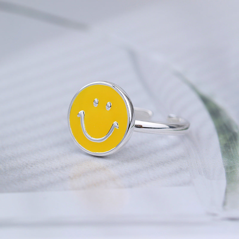 Smile  Ring - Yellow