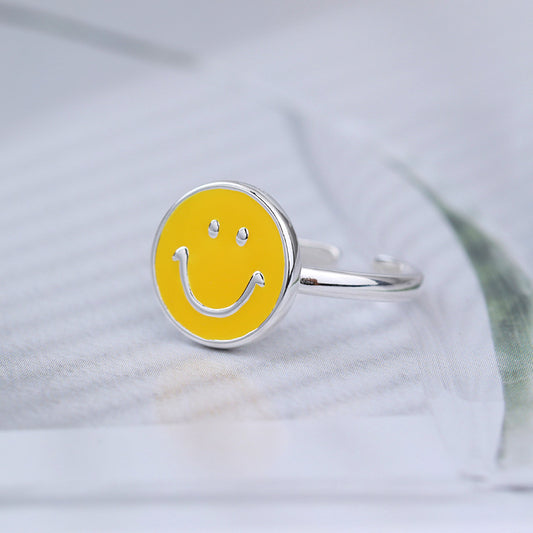Smile  Ring - Yellow
