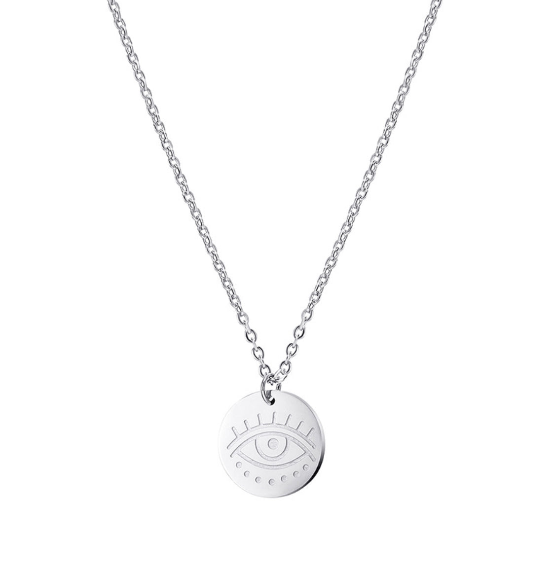 Necklace - Evil Eye silver