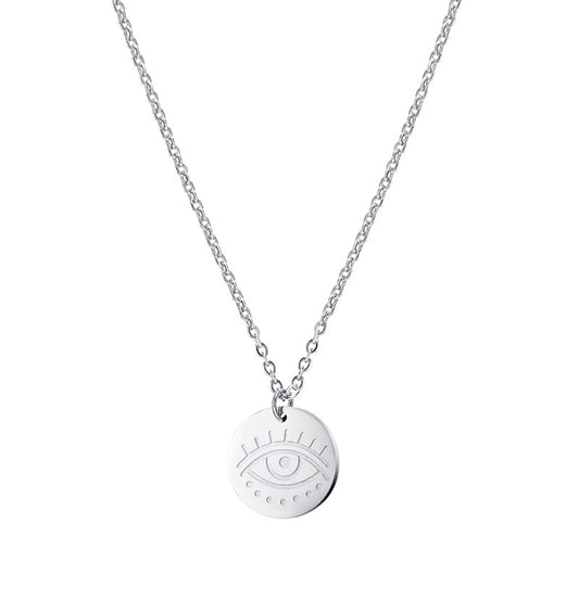 Necklace - Evil Eye silver