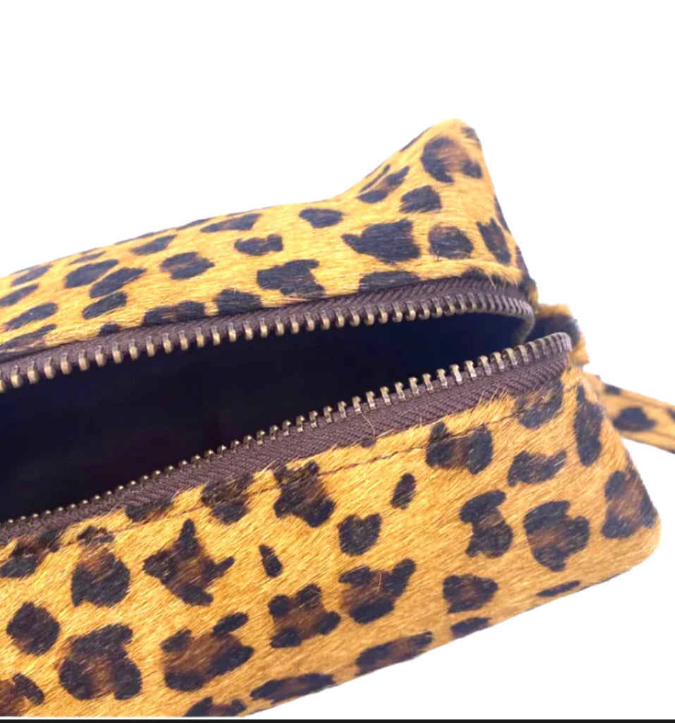 Make-up bag Leopard - Brown