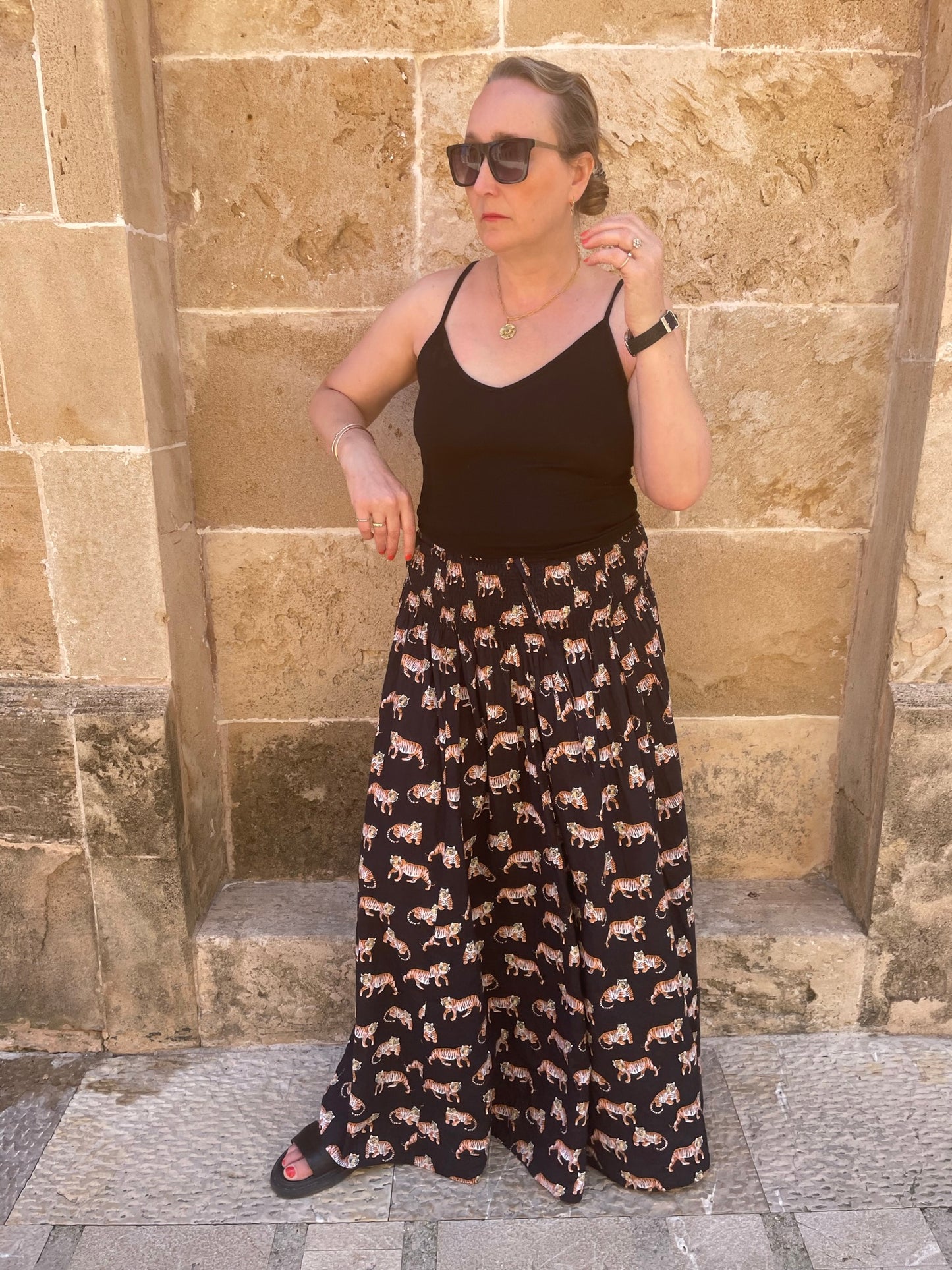 Black Tiger Skirt & Dress -  Size 10-18