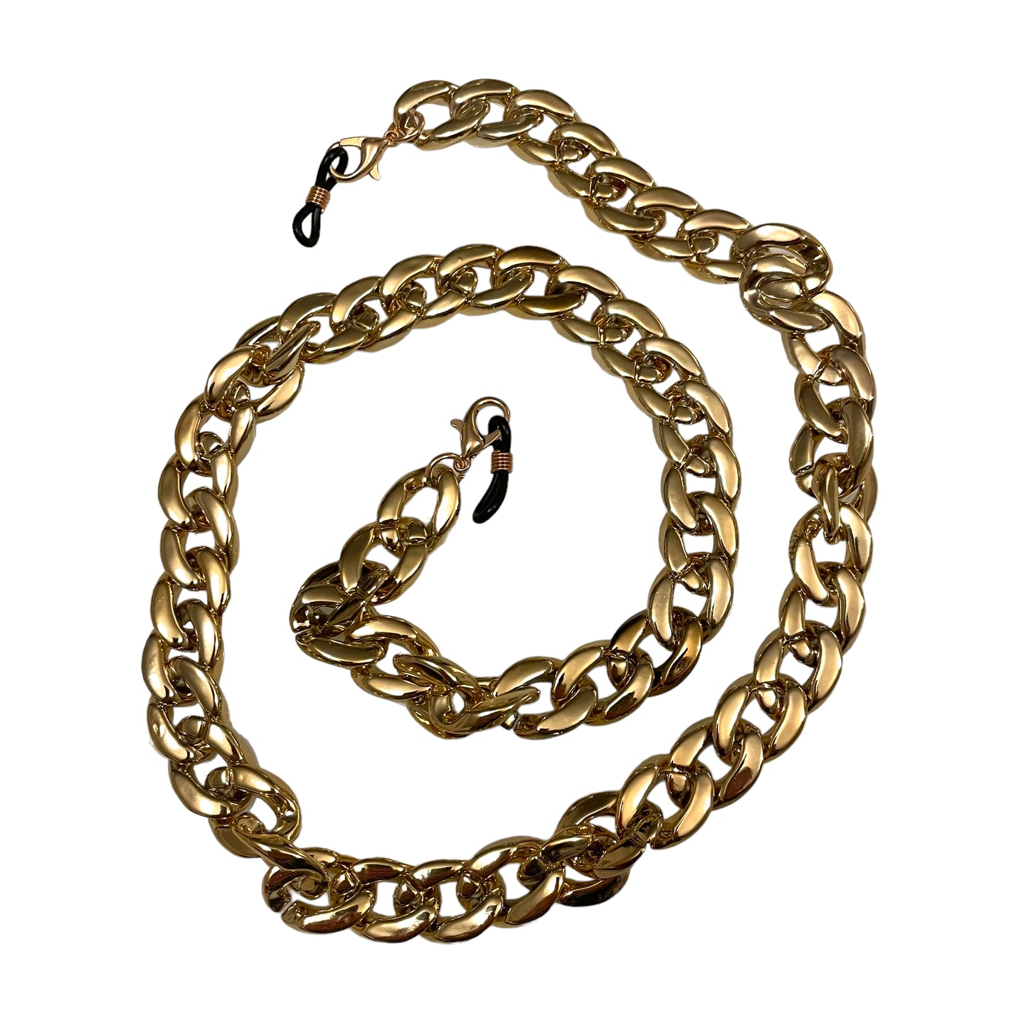 Layla Gold  Recycled Plastic sunglasses chain and necklace 2 in 1
