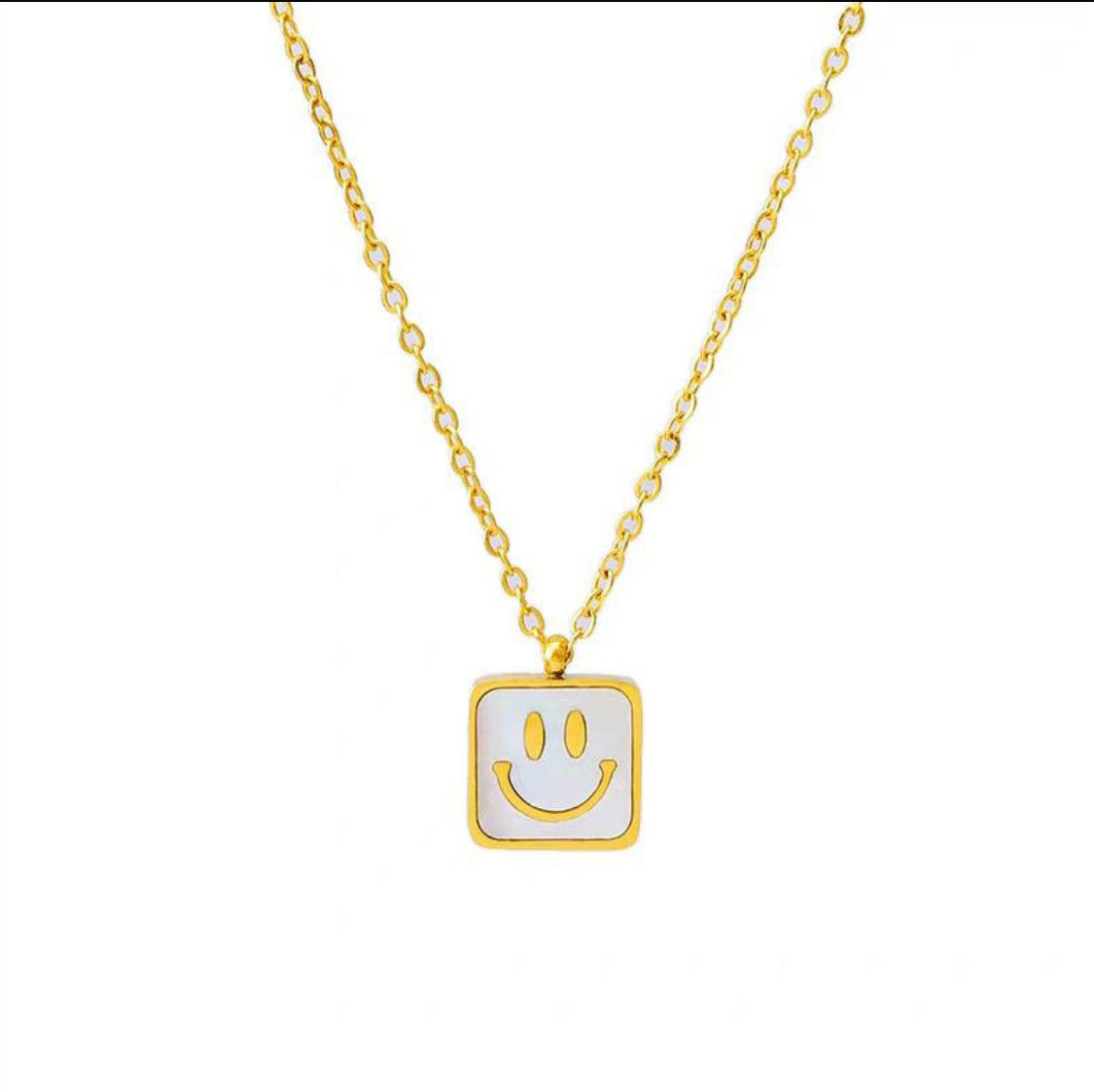 Necklace - Smile face