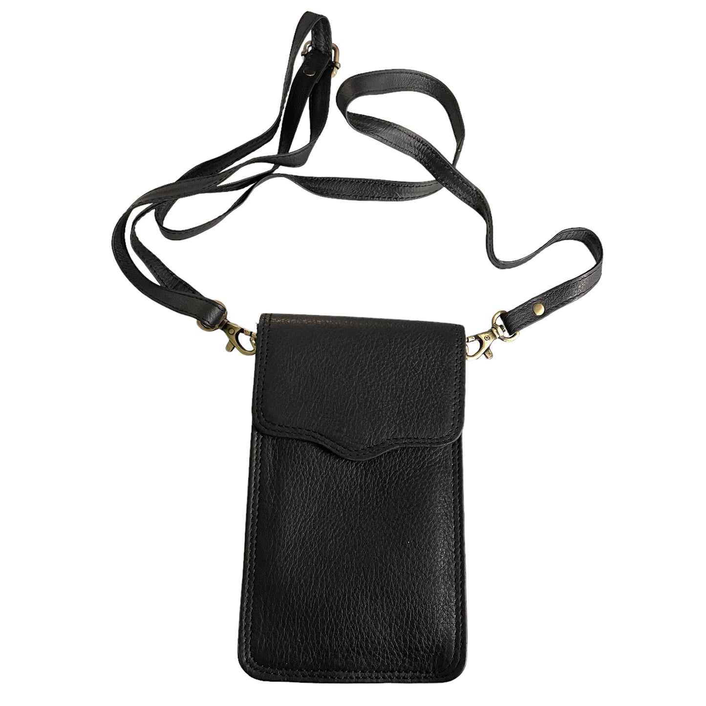 Callie Recycled leather Phone Bag