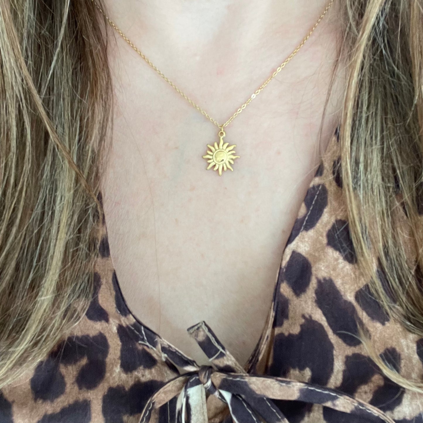 Sunshine  Necklace - Gold