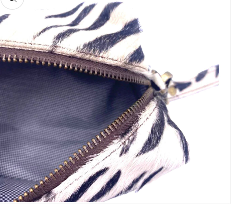 Make-up bag - Zebra print