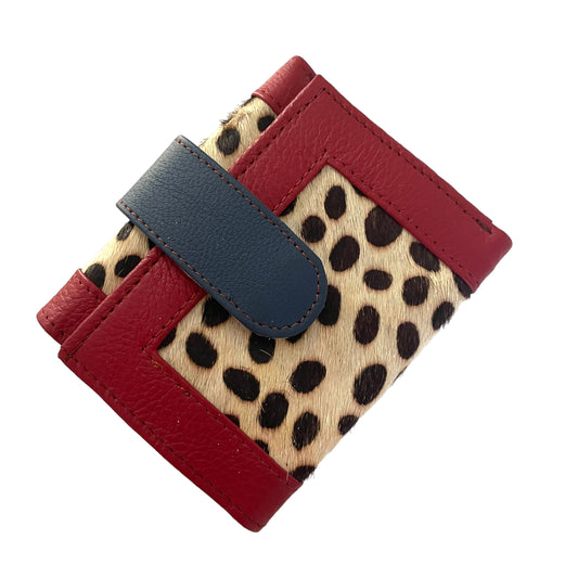Amber Wallet Purse  -  Red