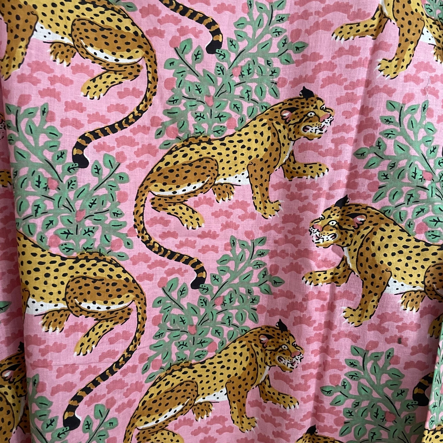 Cotton Kimono - Pink Leopard BACK IN STOCK