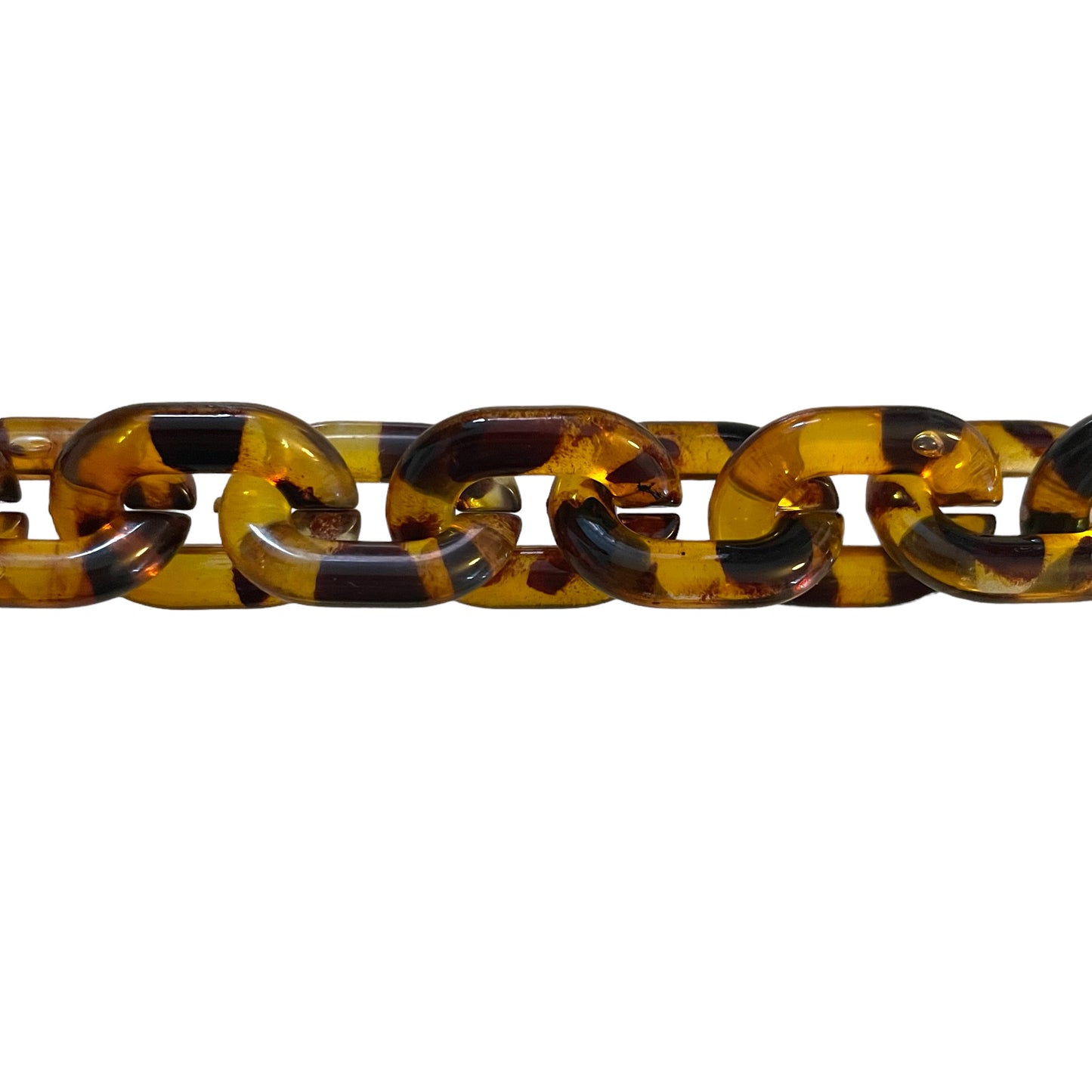 Lara  -Recycled Plastic Glasses / Sunglasses Chain - Tortoiseshell