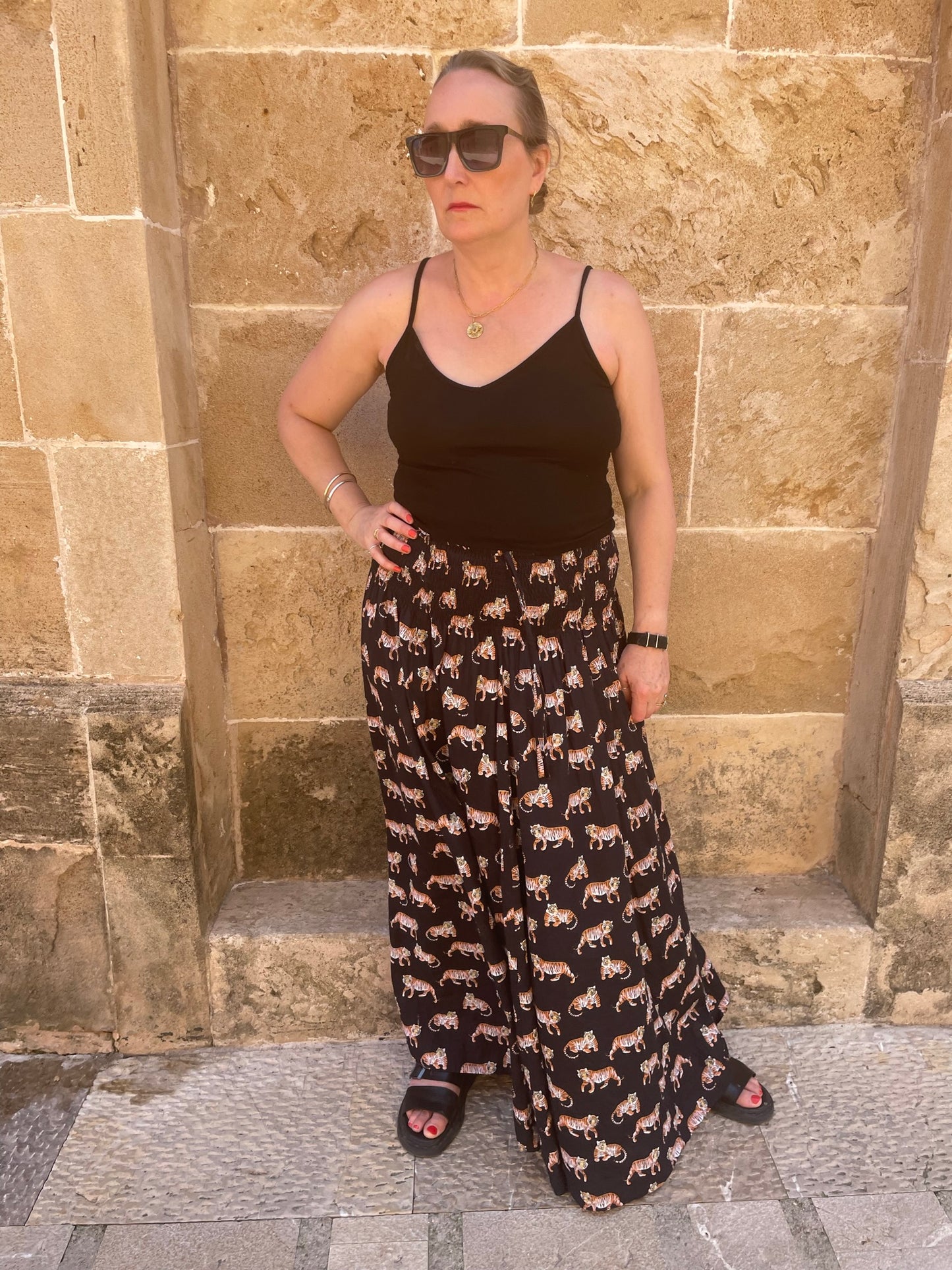 Black Tiger Skirt & Dress -  Size 10-18