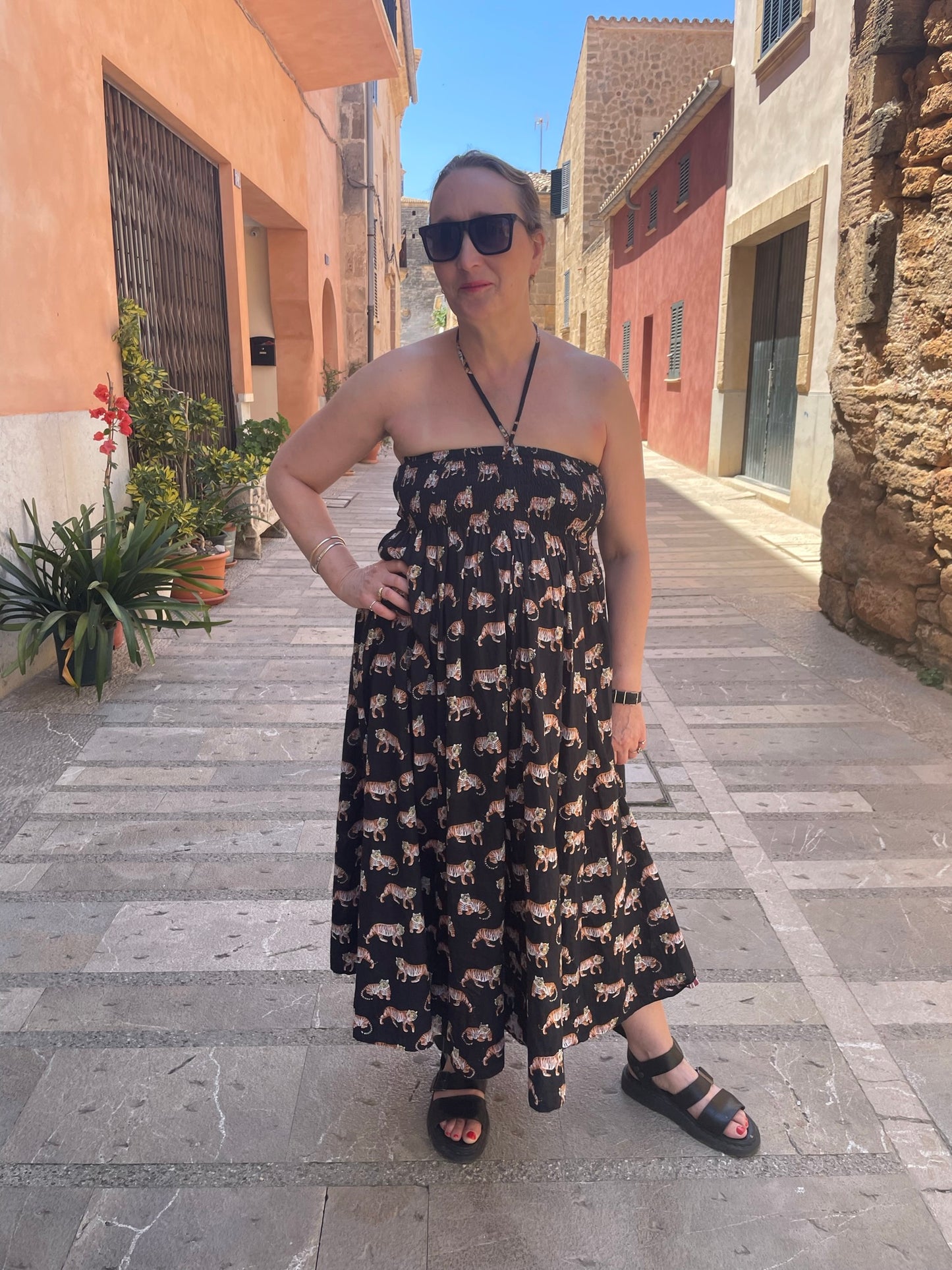 Black Tiger Skirt & Dress -  Size 10-18