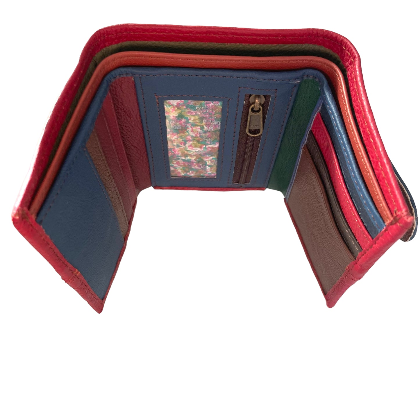 Amber Wallet Purse  -  Red
