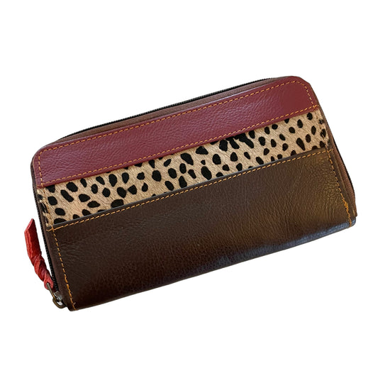 Emma Purse  Spot - Red