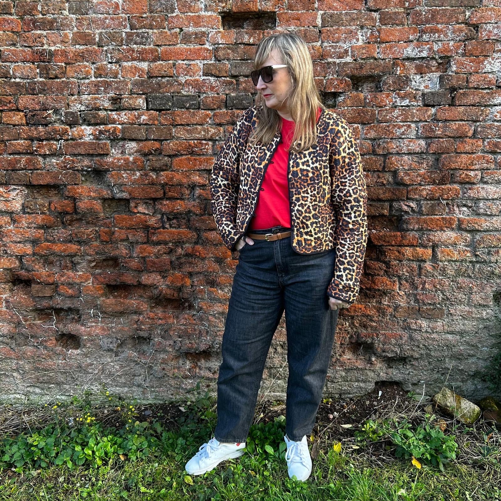 Quilted cotton jacket on sale