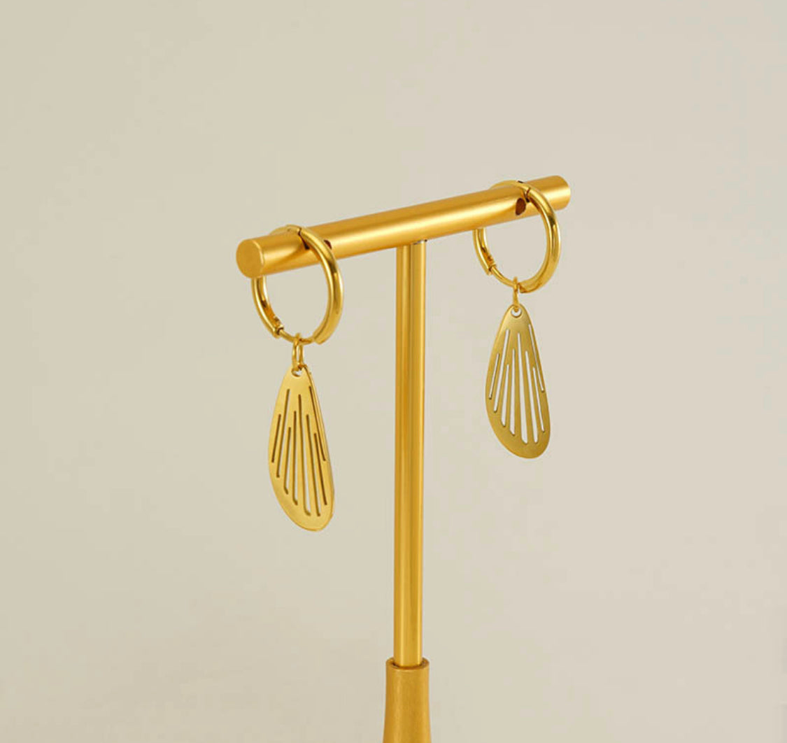 Earrings  - Leaf
