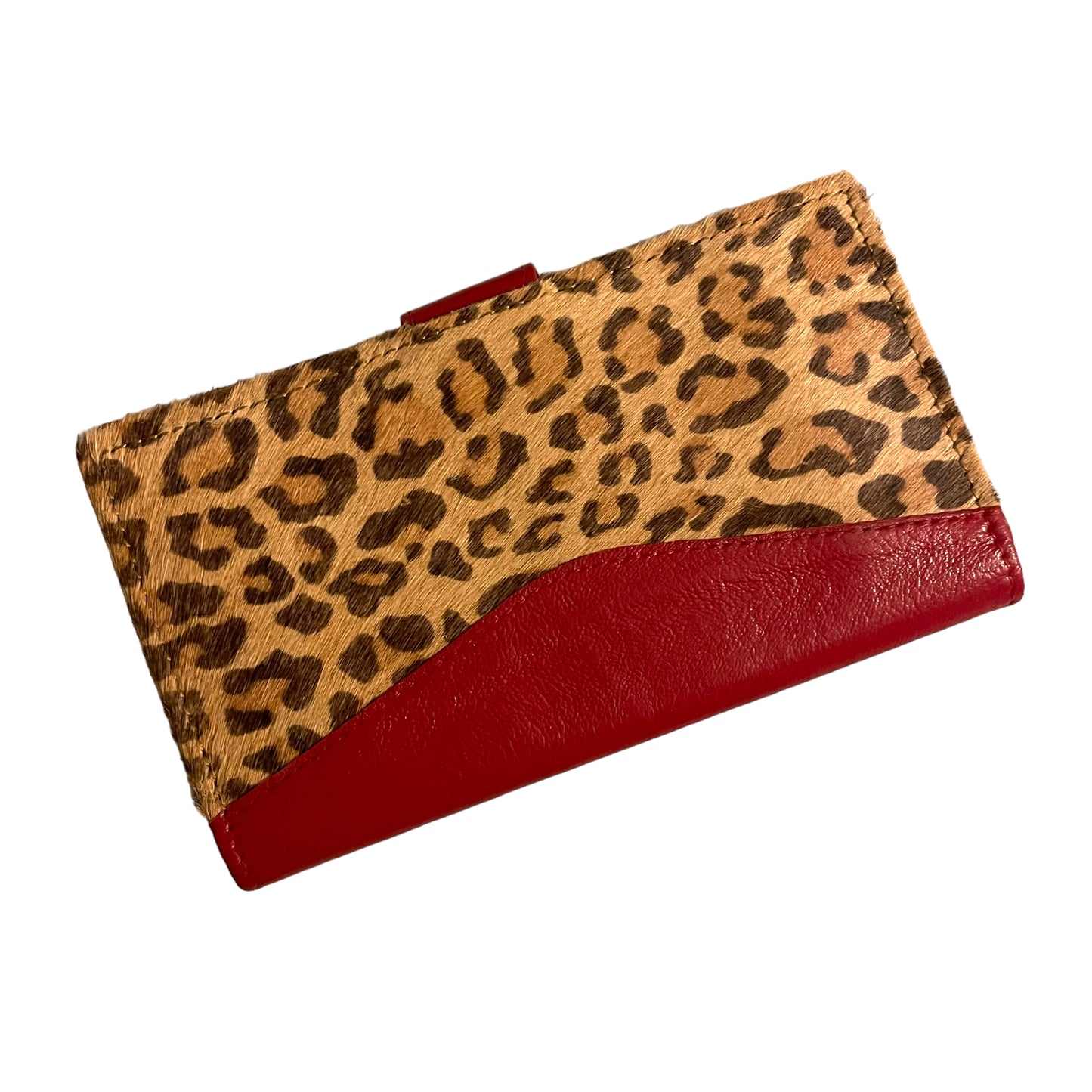 Mia  Wallet Leopard - Red